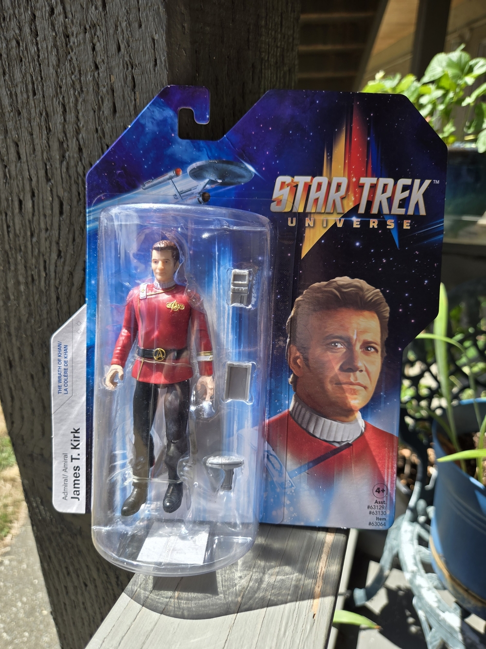 Star Trek Universe James T. Kirk Action Figure - Red and Black